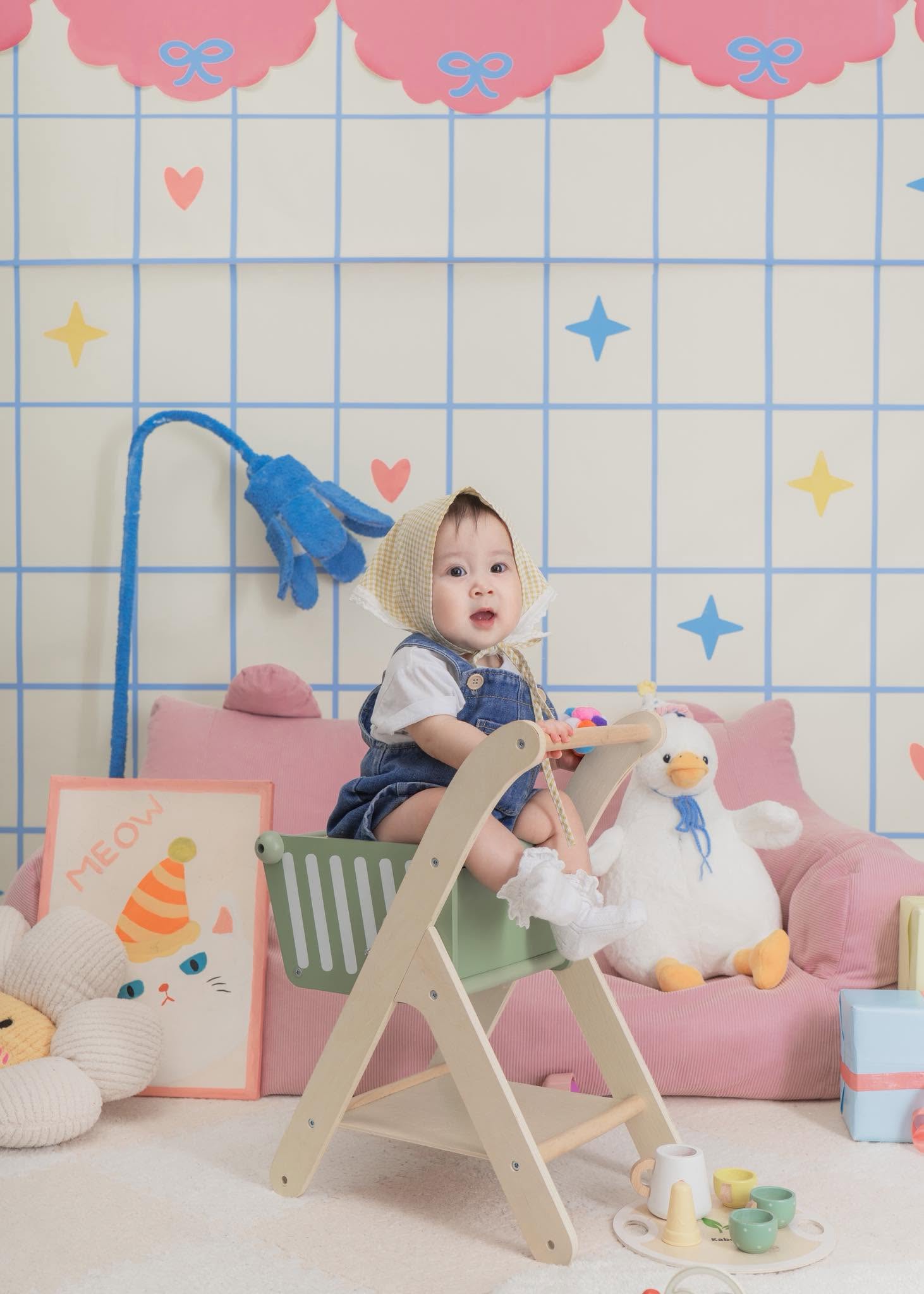 Không gian phòng chụp tông pastel tại cơ sở Trung Phụng, Đống Đa